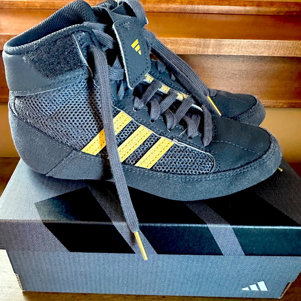 Youth size 1 Adidas wrestling shoes
